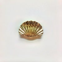 Gold Shell Metal Claw Clip