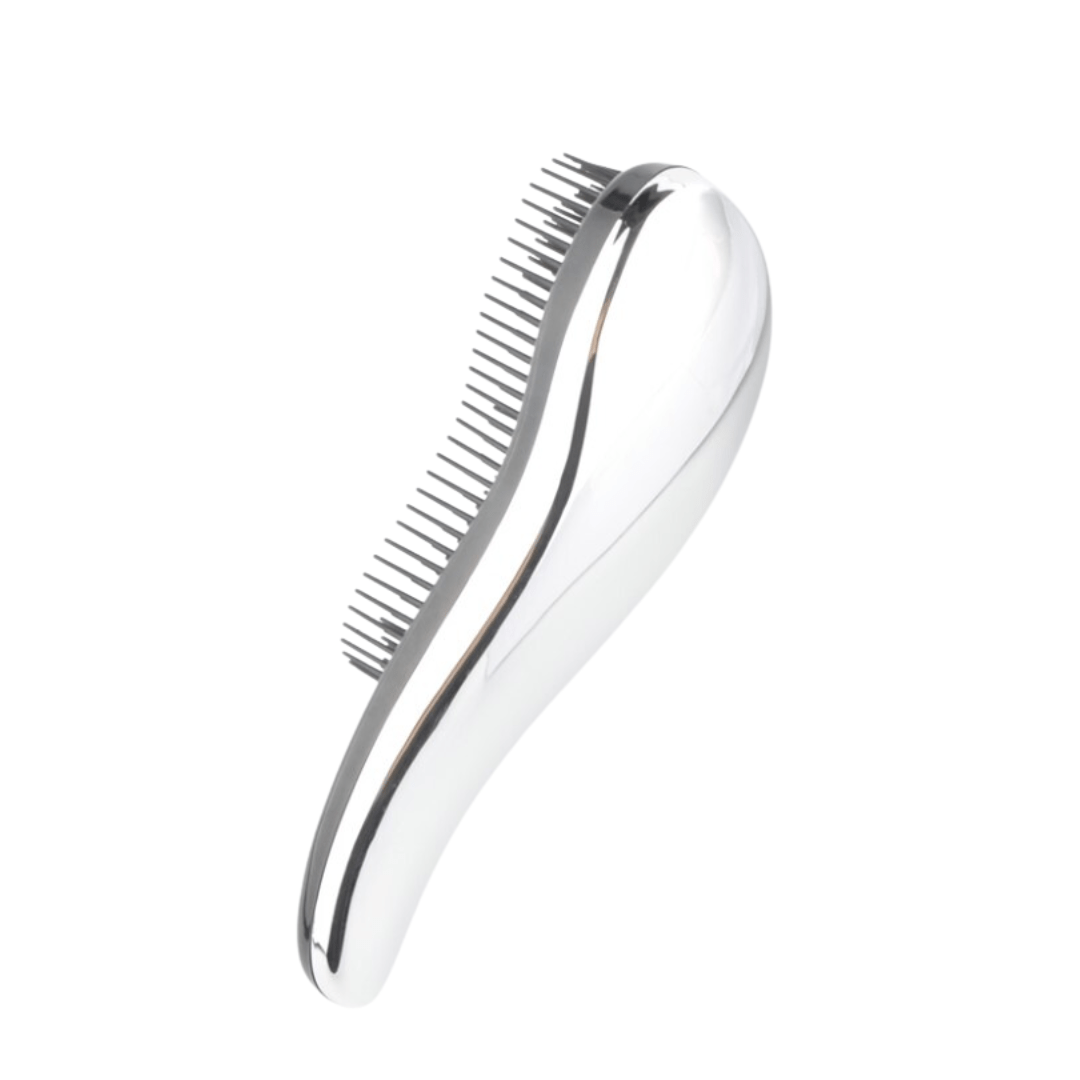 Lars Haircare Hair Brush Silver Anti-Static Detangling Hair Comb CJTF100586505EV