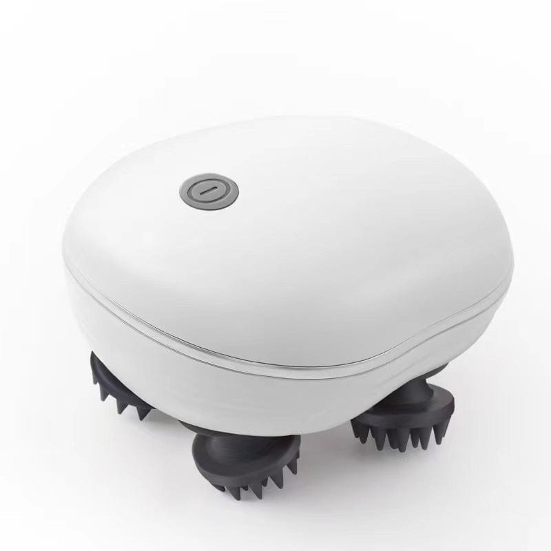 Lars Haircare Scalp Massager White Electric Scalp Massager with Red Light Therapy CJAM171881602BY