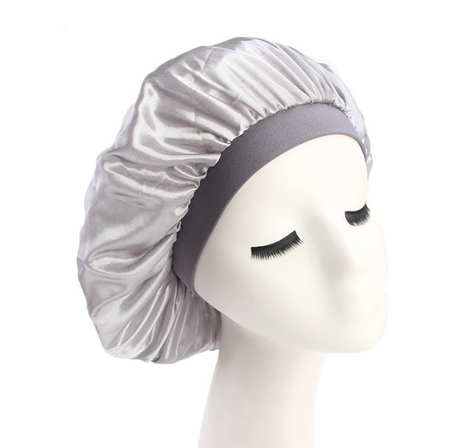 Satin Round Bonnet with Deroctive Border – muyangcustomizes