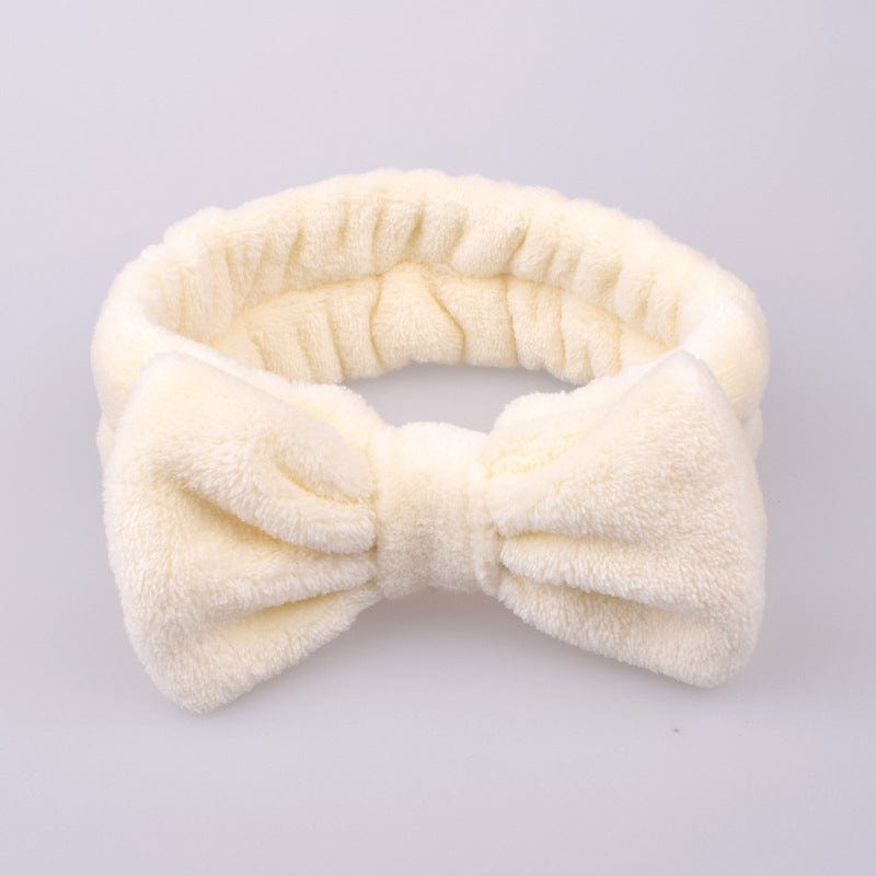 Lars Haircare Makeup Headwrap Creamy white Makeup Beauty Headband CJJJJTJT08458-Creamy white