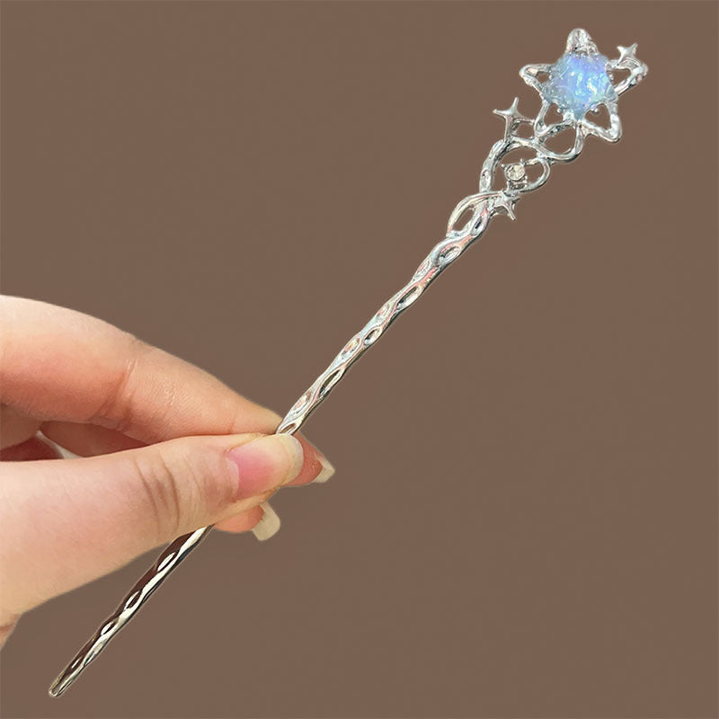 Moon and Star Hair Stick