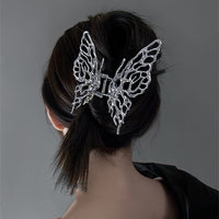 Liquid Metal Butterfly Claw Clip