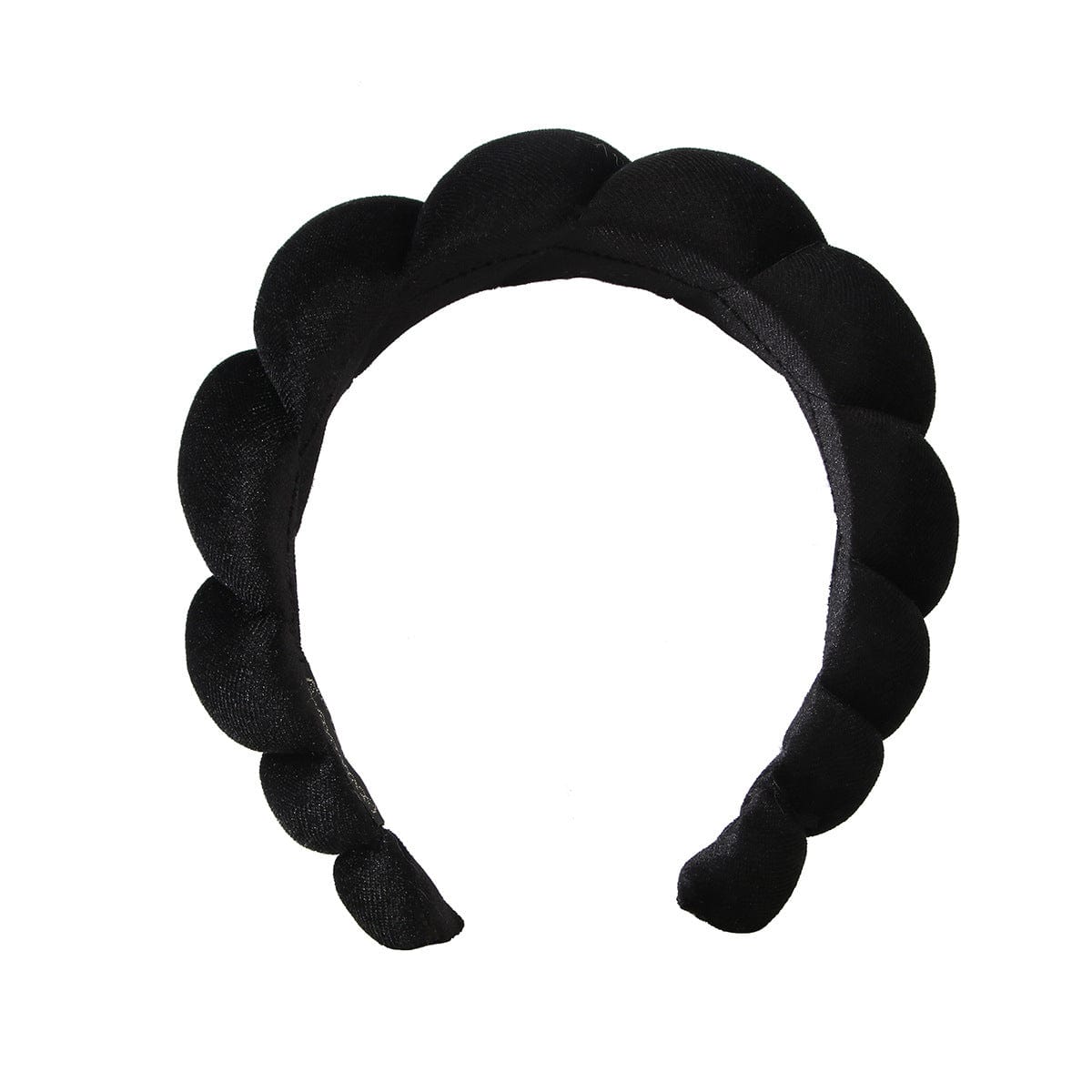 Lars Haircare Beauty Headband Black Puffy Cloud Headband CJST165919201AZ