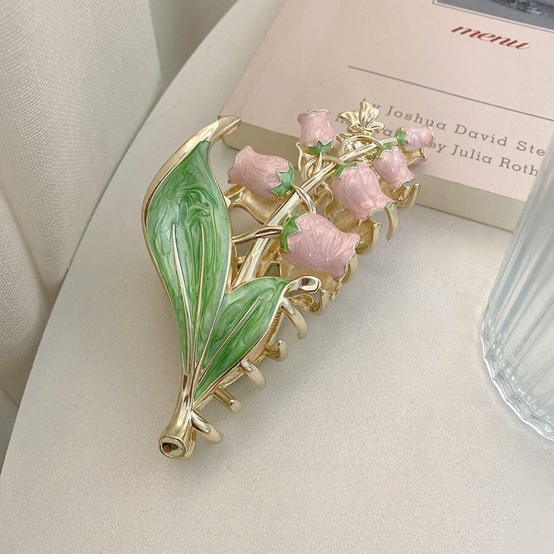 Lars Haircare Claw Clip Pink Lily Of The Valley Claw Clip CJST162784202BY