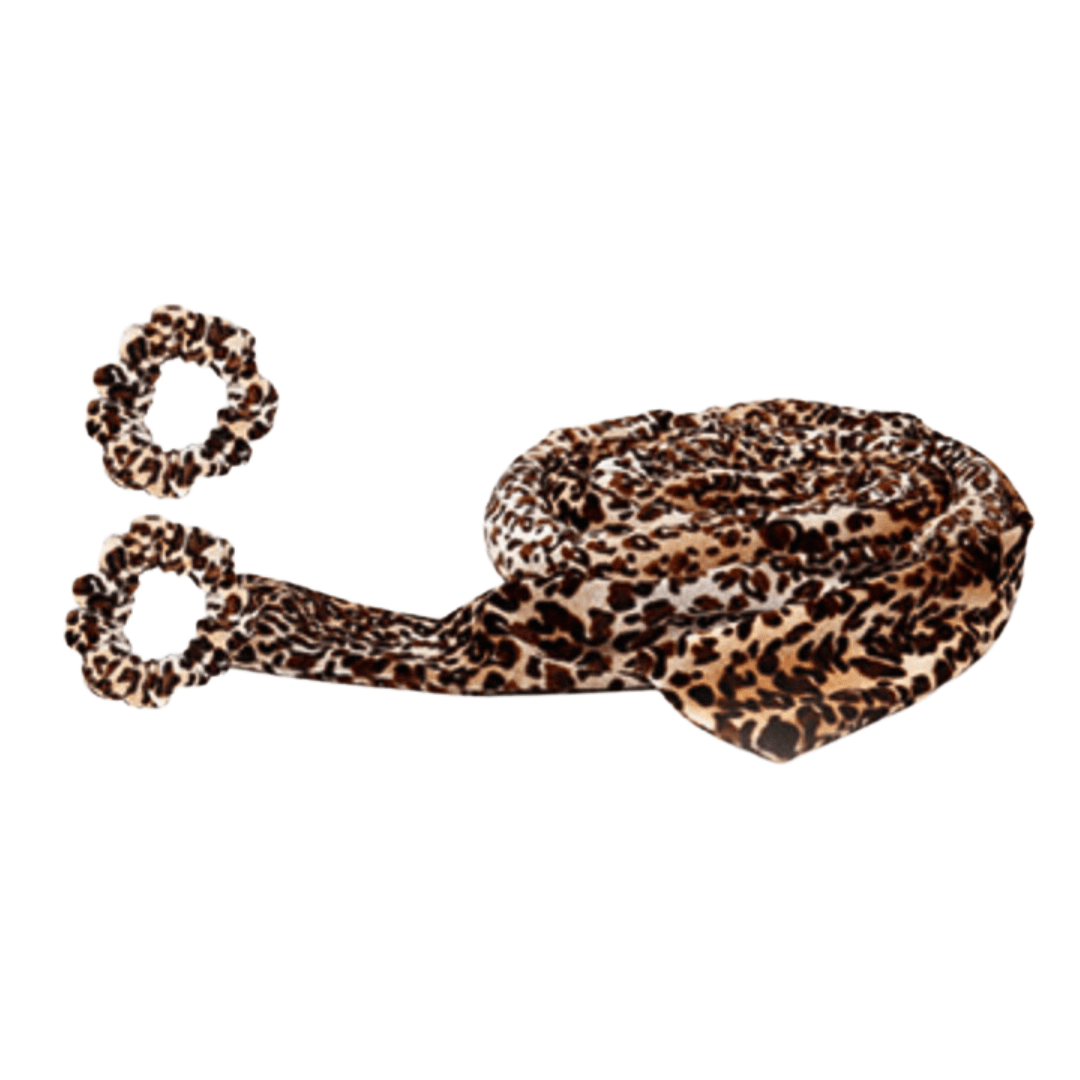 Lars Haircare Heatless Curling Ribbon Leopard grain Velvet Heatless Curling Ribbon CJJT157627007GT