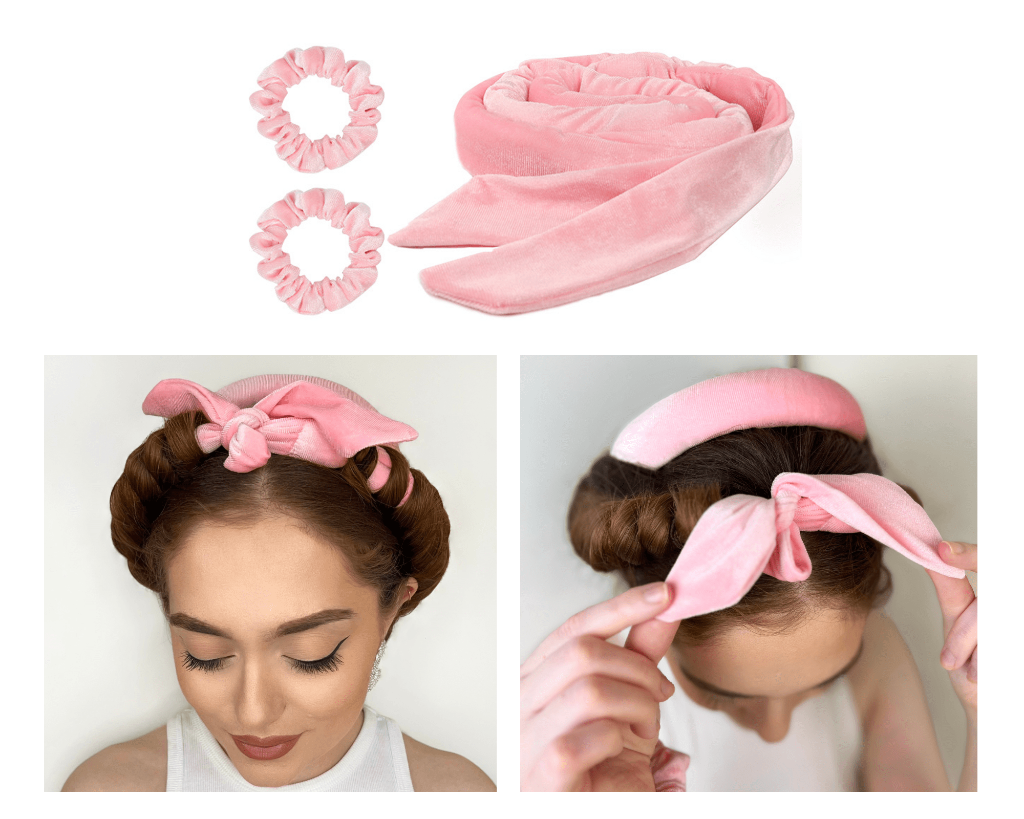 Lars Haircare Heatless Curling Ribbon Velvet Heatless Curling Ribbon