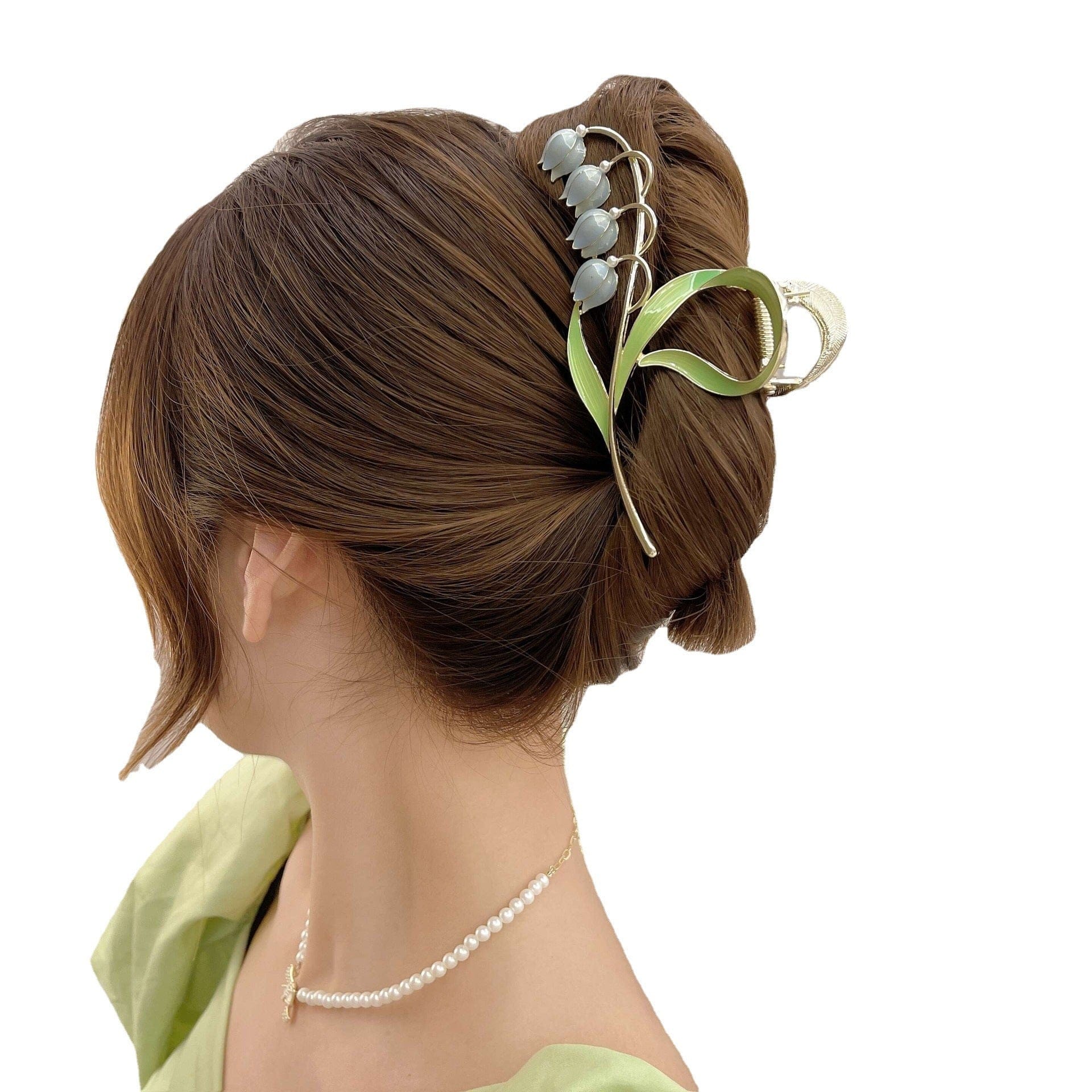 Lars Haircare Large Orchid Lily Claw Clip