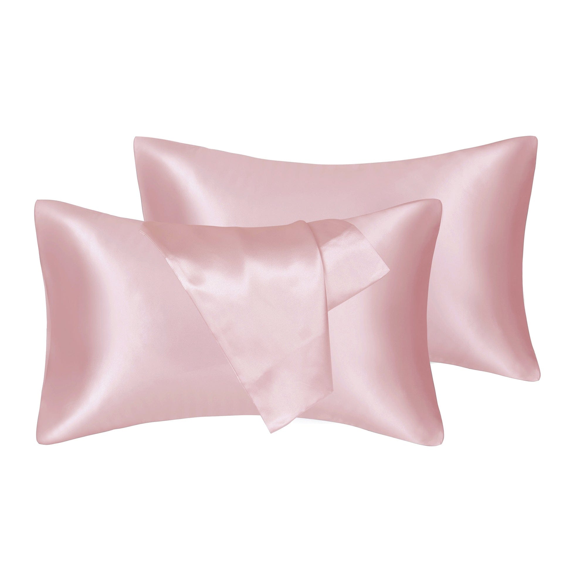 Lars Haircare Satin Pillowcase Pink / King 20X36in Silky Satin Pillowcase Set CJCS138313303CX