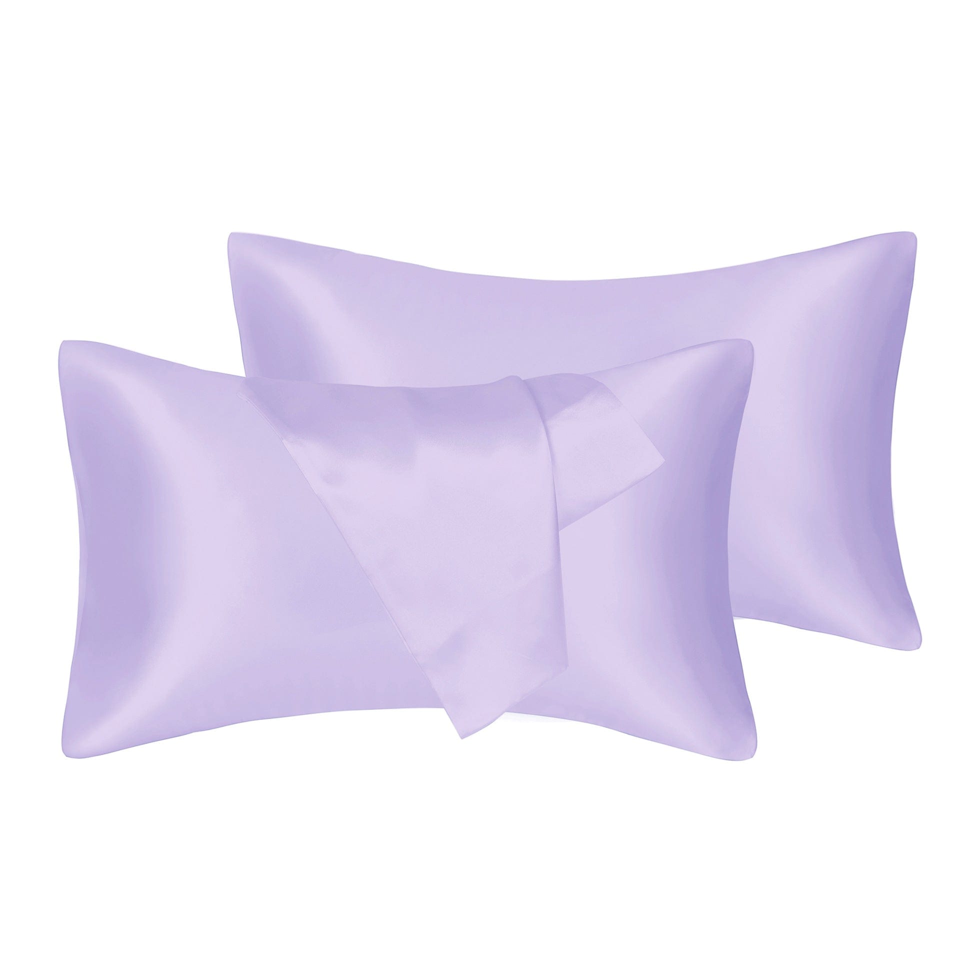 Lars Haircare Satin Pillowcase Purple / King 20X36in Silky Satin Pillowcase Set CJCS138313309IR