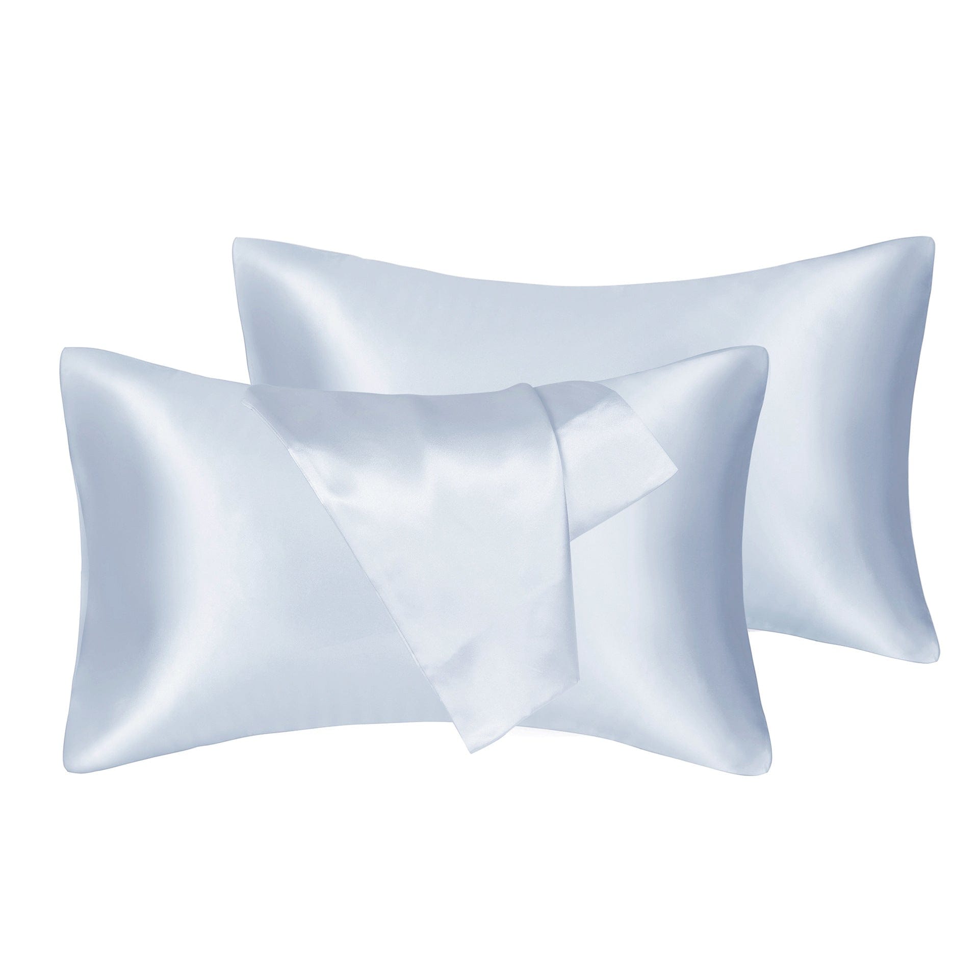 Lars Haircare Satin Pillowcase Sky Blue / King 20X36in Silky Satin Pillowcase Set CJCS138313333GT