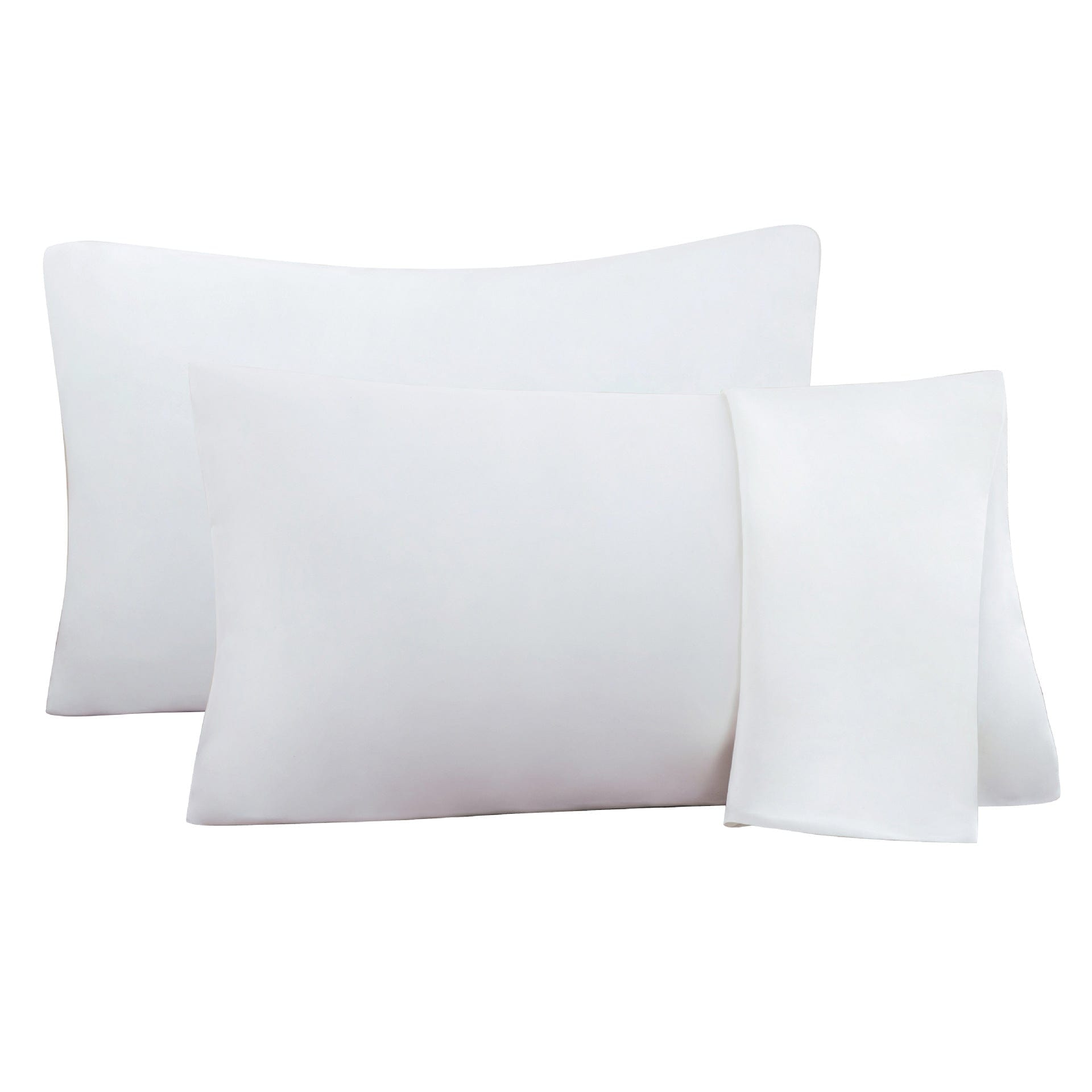 Lars Haircare Satin Pillowcase White brushed / King 20X36in Silky Satin Pillowcase Set CJCS138313339MN