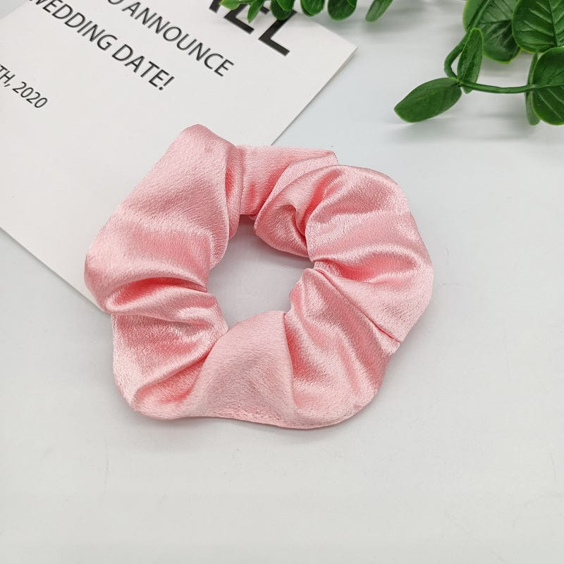 Lars Haircare Satin scrunchie Pink Large Satin Scrunchies CJTF160574603CX