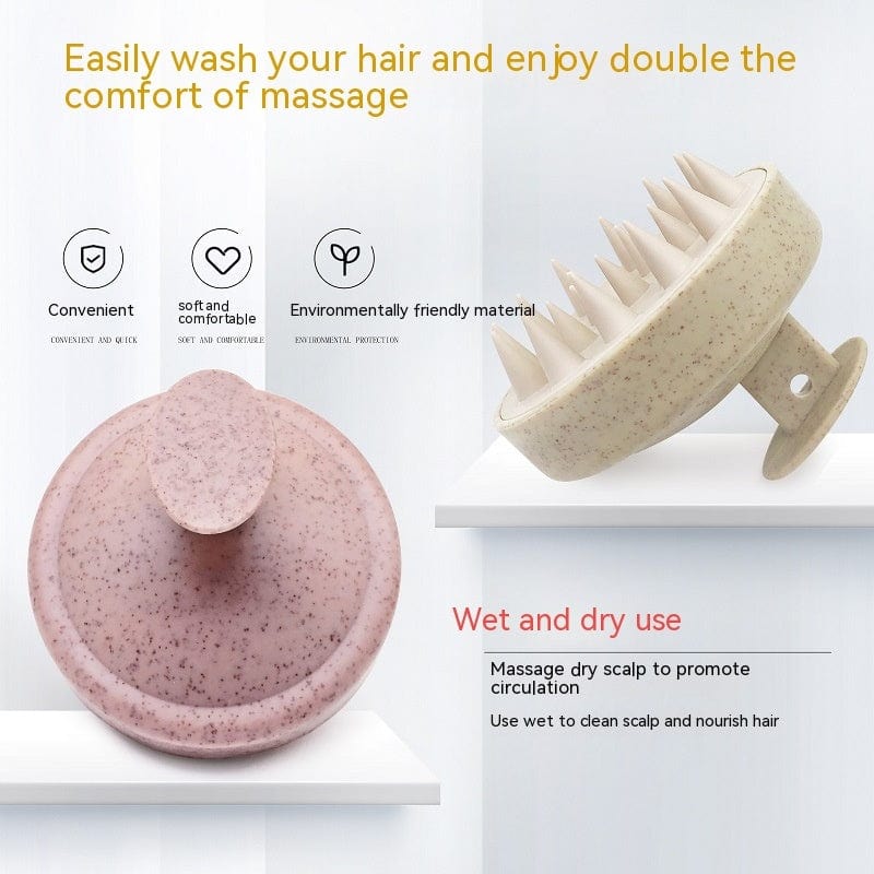 Lars Haircare Shampoo Brush Wheat Straw Shampoo Brush