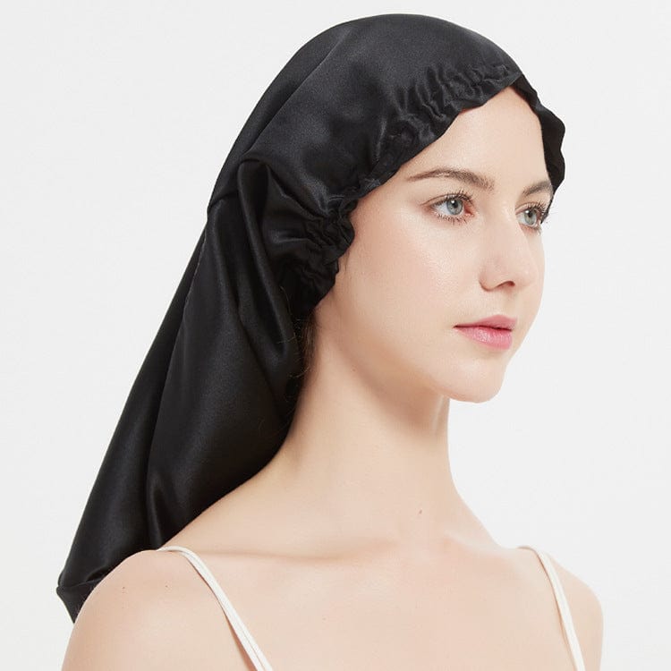 Pure Mulberry Silk Long Hair Bonnet