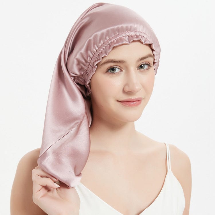 Lars Haircare Silk Hair Bonnet Blush Silkify Pure Mulberry Silk Long Hair Bonnet CJYD180954215OL