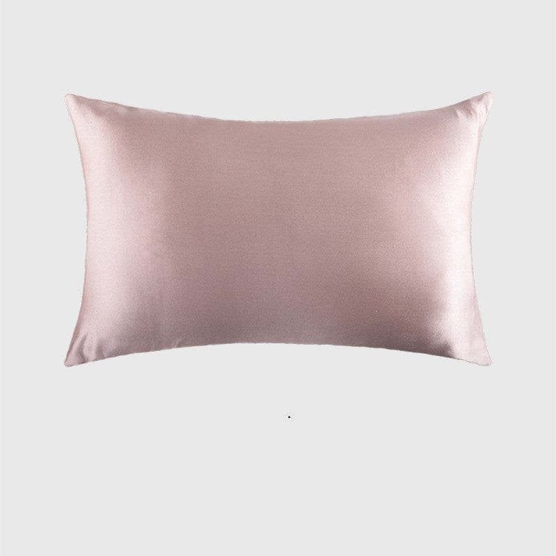 Lars Haircare Silk Pillowcase Light coffee / 51x66cm Double-Sided Silk Zipper Pillowcase, 19 mommes CJJJJFZT00898-Light coffee-51x66cm