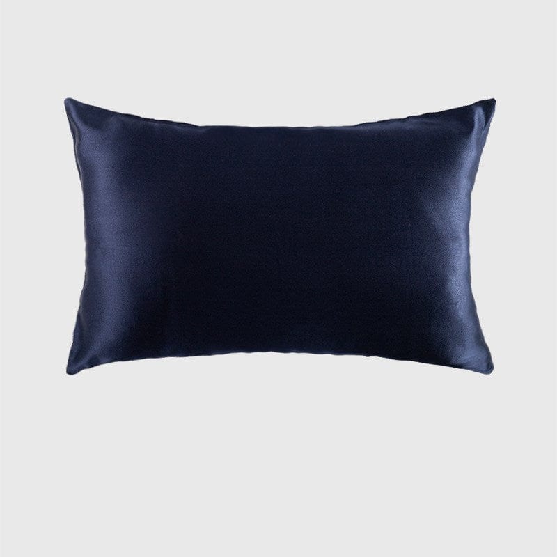 Lars Haircare Silk Pillowcase Navy / 51x66cm Double-Sided Silk Zipper Pillowcase, 19 mommes CJJJJFZT00898-Navy-51x66cm