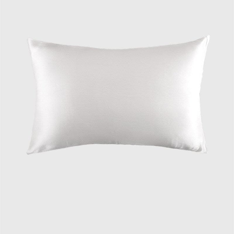 Lars Haircare Silk Pillowcase White / 51x66cm Double-Sided Silk Zipper Pillowcase, 19 mommes CJJJJFZT00898-White-51x66cm