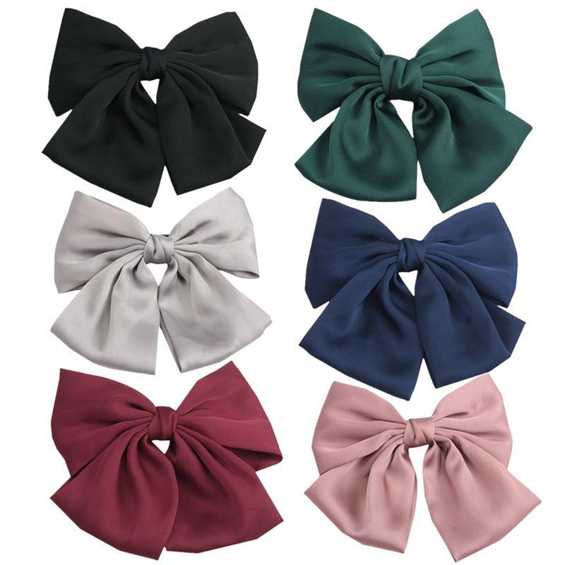 Lars Haircare Hair Clip Large Satin Bow Hair Clip