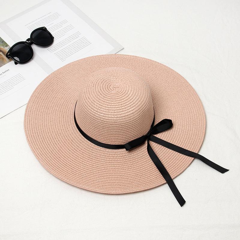 Lars Haircare Hat Pink / 33cm Large Bow Sun Hat CJMZ144508207GT