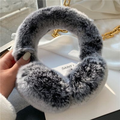 Lars Haircare Headband Frost black / 21CM Luxe Plush Fur Ear Warmer CJST161994802BY