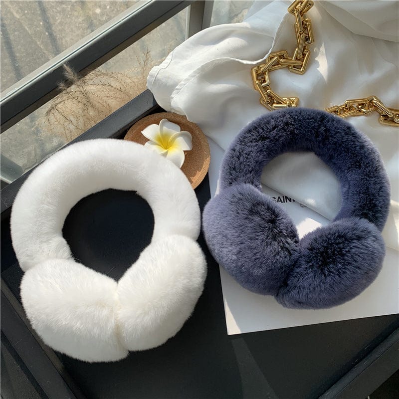 Lars Haircare Headband Luxe Plush Fur Ear Warmer