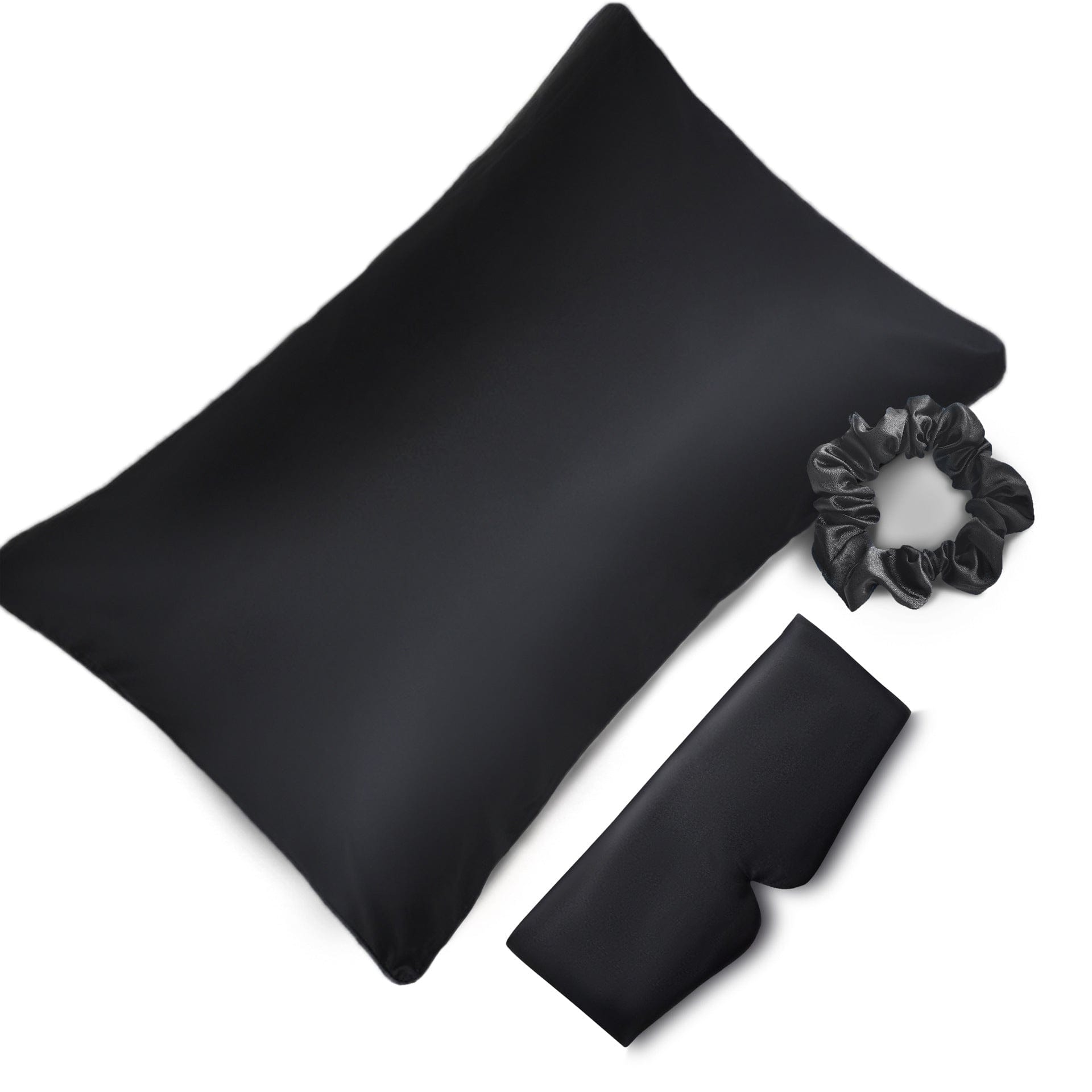 Lars Haircare Silk pillowcase Black 1 / 50x66cm Premium Satin Night-time Set CJCS142968005EV