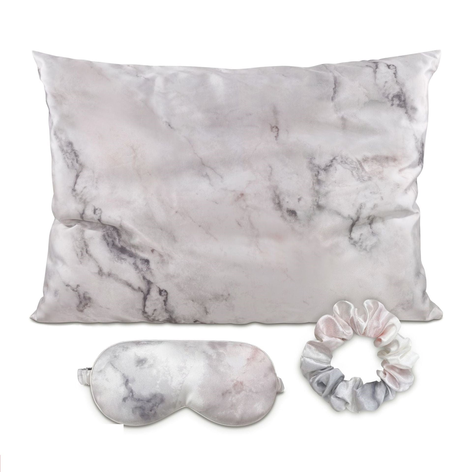 Lars Haircare Silk pillowcase Marble / 50x66cm Premium Satin Night-time Set CJCS142968009IR