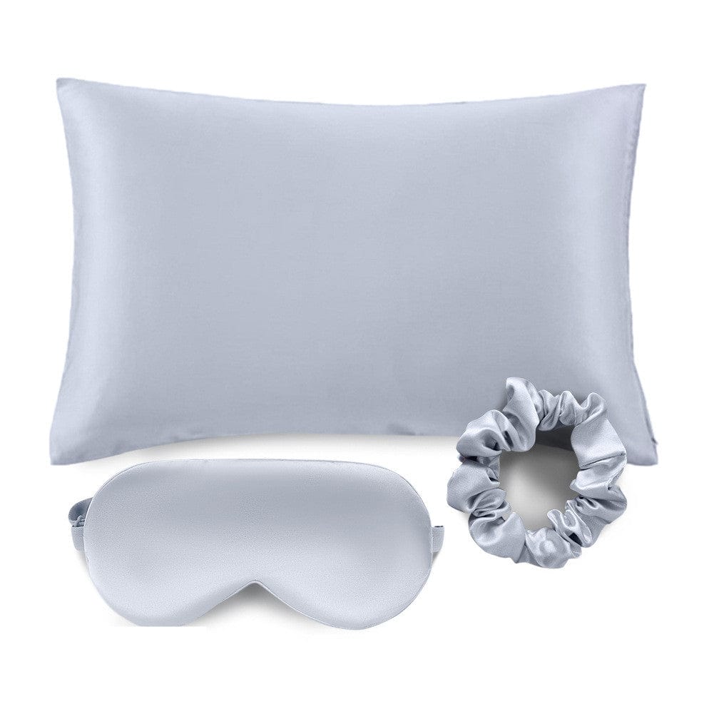 Lars Haircare Silk pillowcase Silver grey / 50x66cm Premium Satin Night-time Set CJCS142968007GT