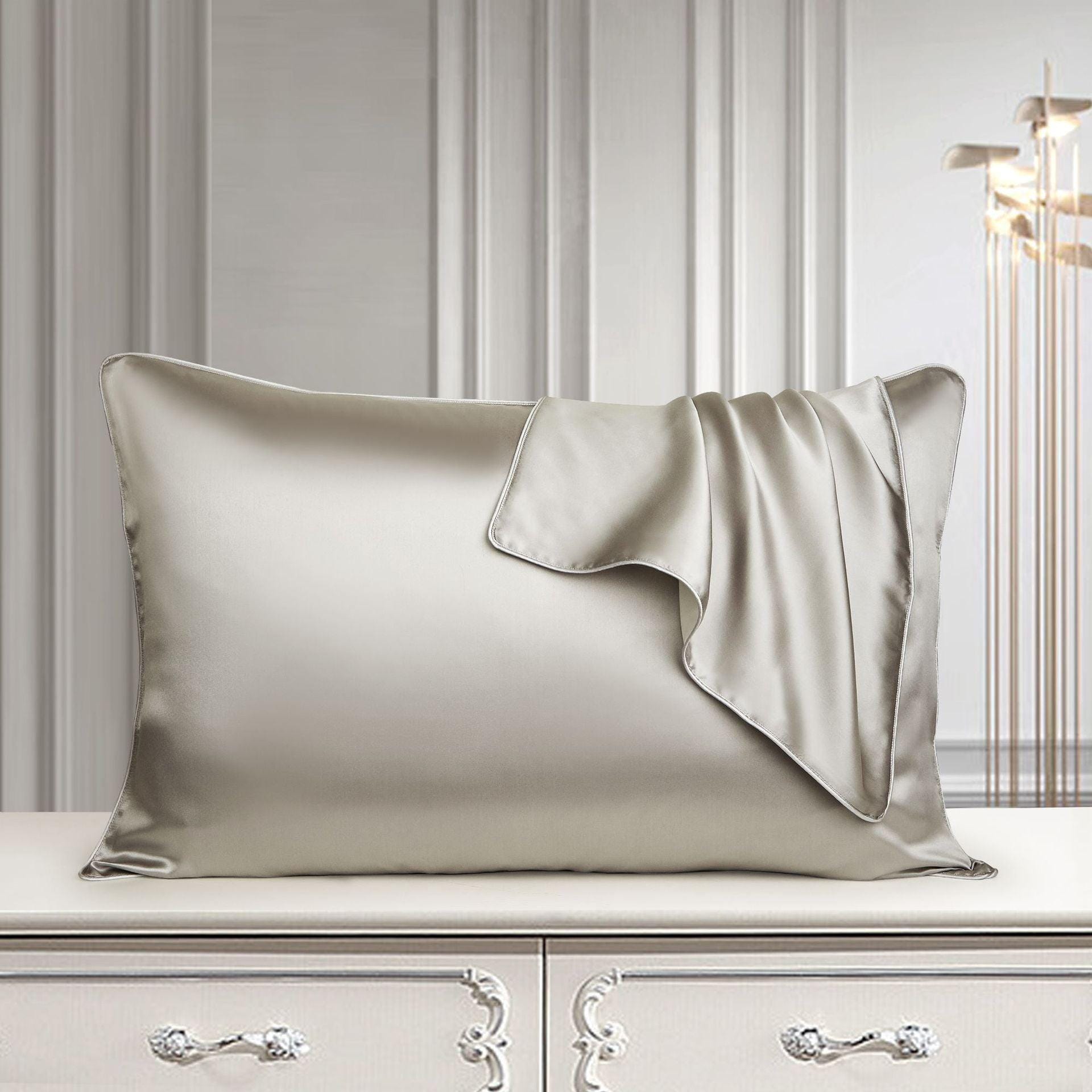 Larshaircare Silk pillowcase Single-Sided Silk Envelope Pillowcase